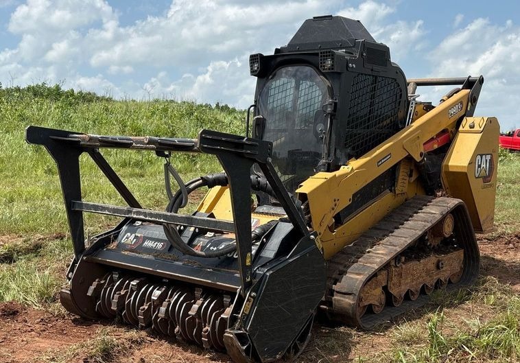 2023 Caterpillar 299D3 XE forestry tracked skid steer loader